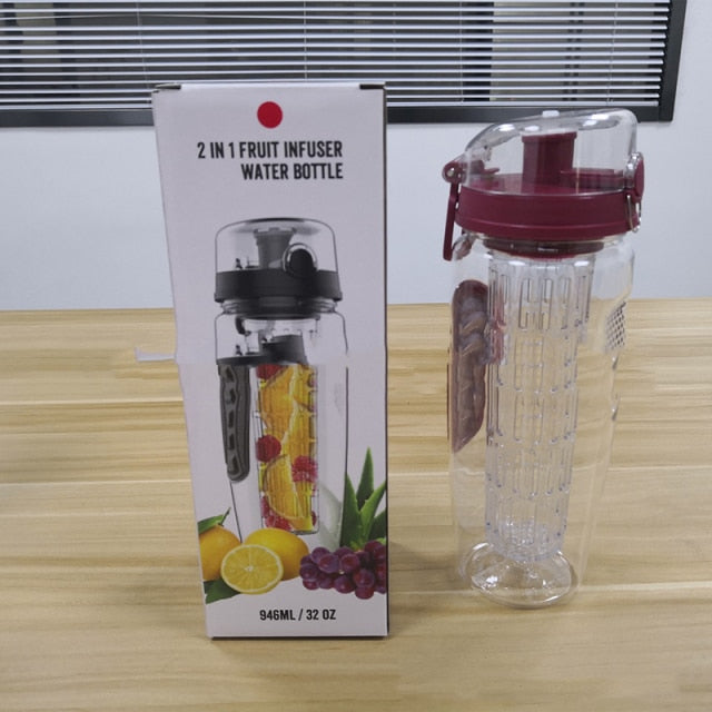 32oz 1000ml BPA Free Fruit Infuser Shaker